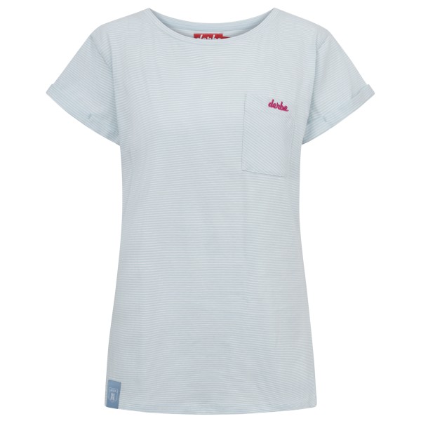 Derbe - Women's S/S Multistriped - T-Shirt Gr XL grau von Derbe