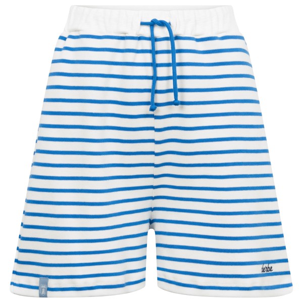Derbe - Women's Shorts Interstriped - Shorts Gr L blau/weiß von Derbe