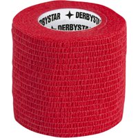 4er Pack DERBYSTAR Stutzen Wrap Tape rot 5 cm x 4,5 m von Derbystar