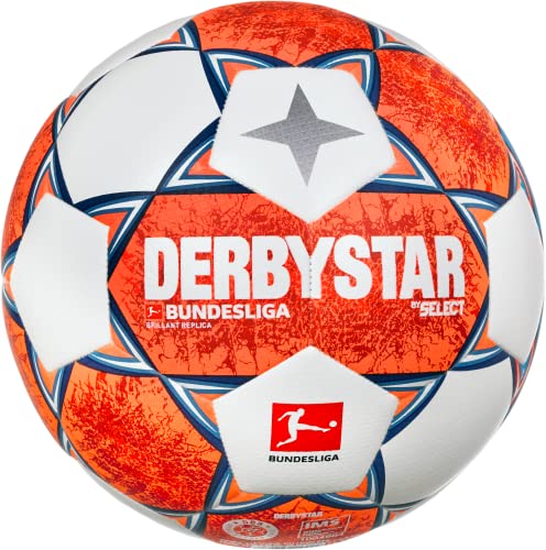 Derbystar 1323 Brillant Replica v21 Weiss orange blau 5 von Derbystar