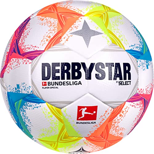 Derbystar Bundesliga Player Special v22 Ball 1342500022, Unisex Footballs, White, 5 EU von Derbystar