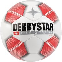 DERBYSTAR Apus X-Tra S-Light (290g) Fußball weiß/rot 3 von Derbystar