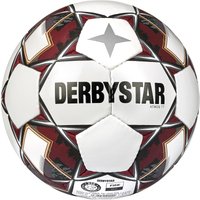 DERBYSTAR Atmos TT Trainingsfußball weiß/schwarz/rot 5 von Derbystar