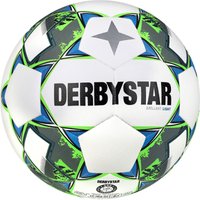 DERBYSTAR Brillant Dual-Bonded Light 350g Leicht-Fußball weiß/grün/blau 4 von Derbystar