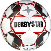 DERBYSTAR Long Life TT Trainingsfußball weiß/rot/schwarz 5 von Derbystar
