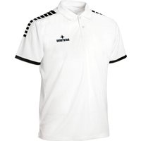DERBYSTAR Primo Poloshirt weiß/schwarz XXL von Derbystar