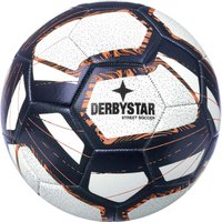DERBYSTAR Street Soccer Fußball weiß/blau/orange 5 von Derbystar