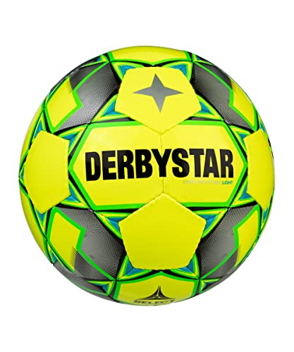 DERBYSTAR Unisex Jugend Basic Pro Light Futsal Trainingsball, gelb, 4 von Derbystar