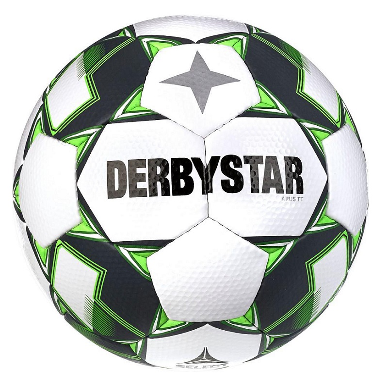 Derbystar Apus TT v23 Fußball Gr.5 - weiß/grün von Derbystar