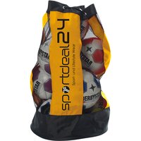 DERBYSTAR Ballsack für 10 Bälle sportdeal24 Logo gelb von Derbystar