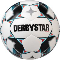 DERBYSTAR Brillant S-Light 290g Leicht-Fußball DB weiß/blau/schwarz 3 von Derbystar