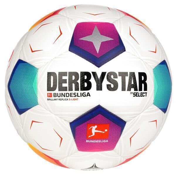 Derbystar Bundesliga Brillant Replica s-light v23 weiß/bunt 4 von Derbystar