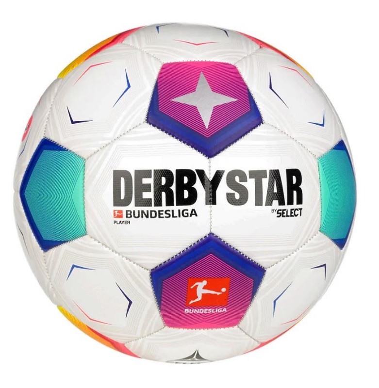 Derbystar Bundesliga Player Fußball Gr.5 - weiß von Derbystar
