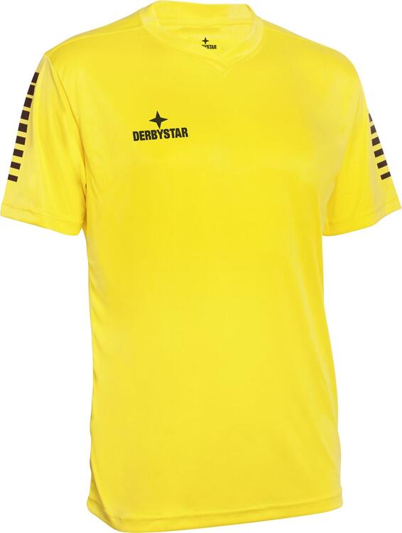 Derbystar Contra Trikot Kinder gelb schwarz 6014164520 Gr. 164 von Derbystar