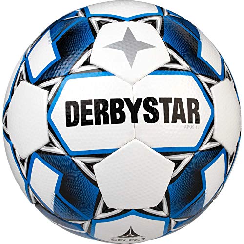 Derbystar Unisex – Erwachsene Apus TT Trainingsball, Weiss, 5 von Derbystar