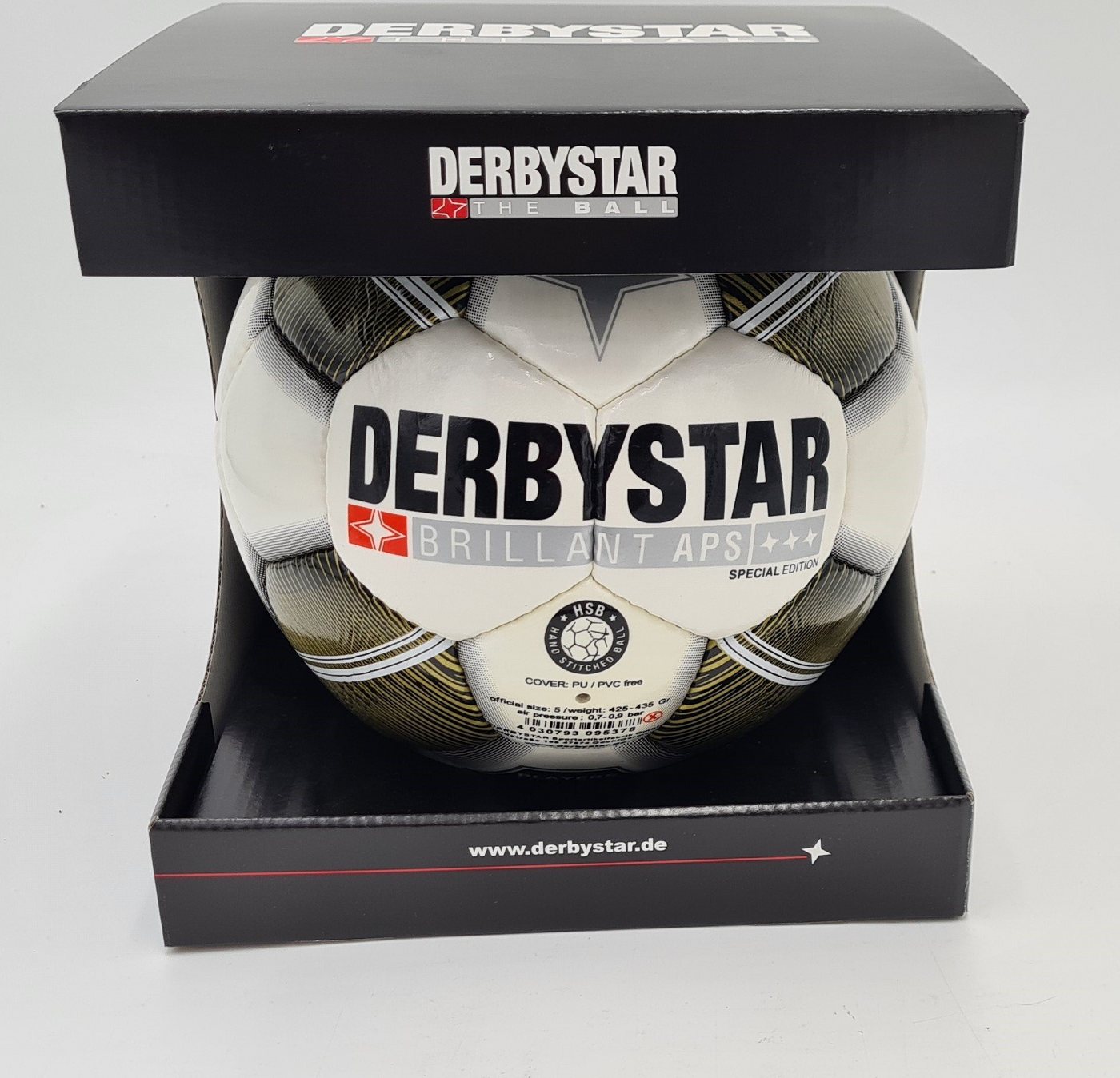Derbystar Fußball Brillant APS SPECIAL GOLD EDITION in Geschenkbox von Derbystar