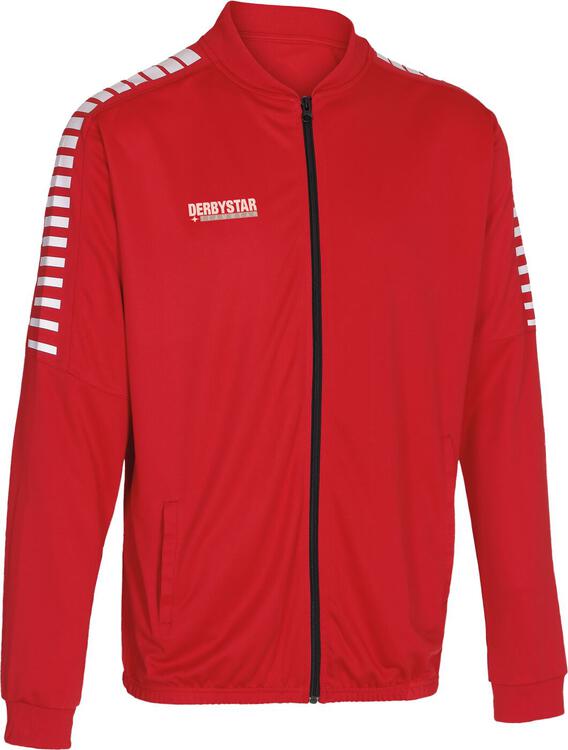 Derbystar Hyper Arbeitsjacke Kinder rot wei? 6062152310 Gr. 152 von Derbystar