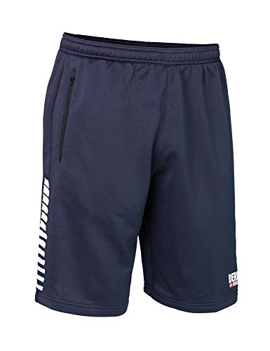 Derbystar Hyper Bermudashort Unisex Shorts, Navy Weiss, XXXL von Derbystar