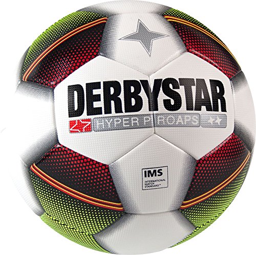 Derbystar Hyper Pro APS, 5, weiß rot schwarz gelb, 1004500153 von Derbystar
