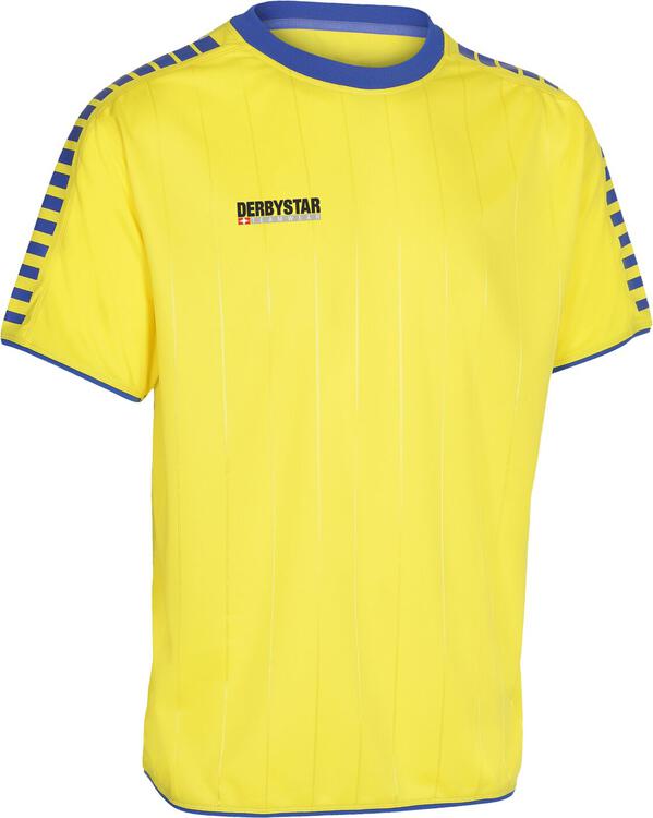 Derbystar Hyper Trikot gelb blau 6060040560 Gr. M von Derbystar