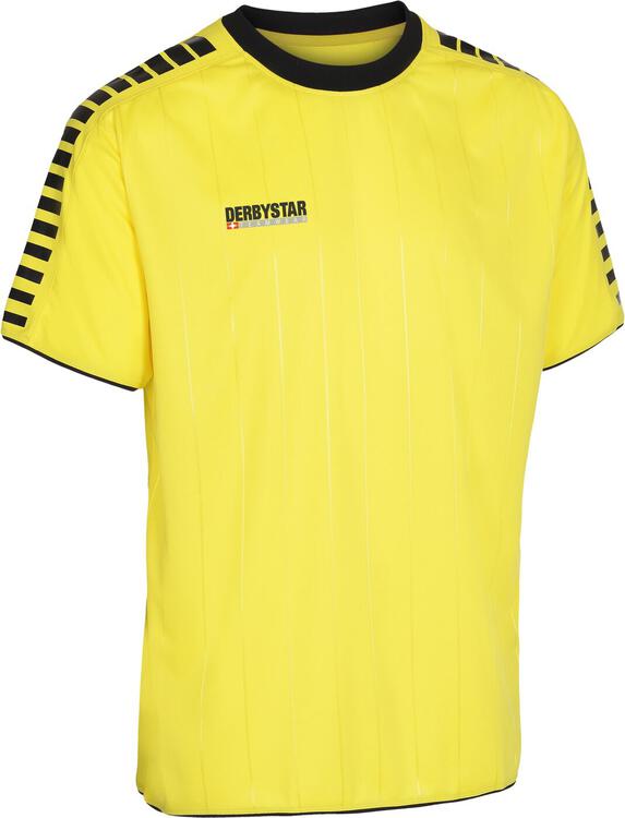 Derbystar Hyper Trikot gelb schwarz 6060030520 Gr. S von Derbystar