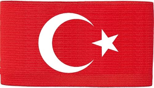 Derbystar Kapitänsbinde Spielführerbinde Türkei/Türkiye, Senior, Rot von Derbystar