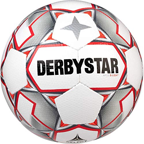 DERBYSTAR Unisex Jugend Apus S-Light Trainingsball, Weiss, 5 von Derbystar