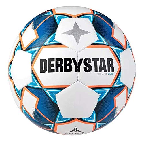 DERBYSTAR Unisex Jugend Stratos Light Trainingsball, Weiss, 4 von Derbystar