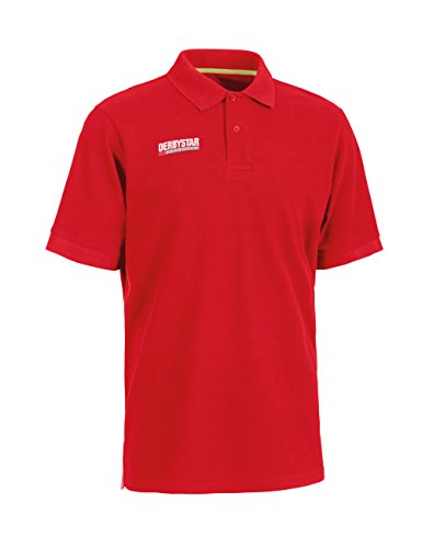 Derbystar Poloshirt Basic, XXXL, rot, 6051080300 von Derbystar