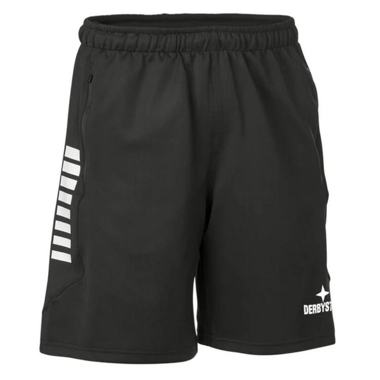 Derbystar Primo Bermudashorts v24 Herren 632041 schwarz weiss - Gr. S von Derbystar