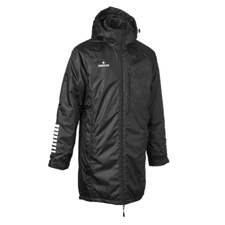 Derbystar Primo Stadionjacke v24 Herren 622021 schwarz weiss - Gr. XXL von Derbystar
