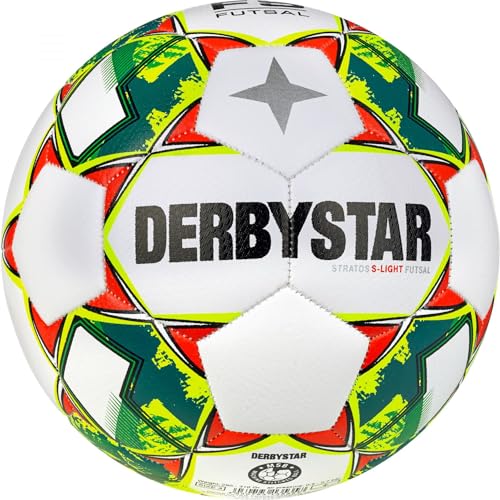 Derbystar Stratos Light v23 Ball Weiss Gelb Blau 3 von Derbystar