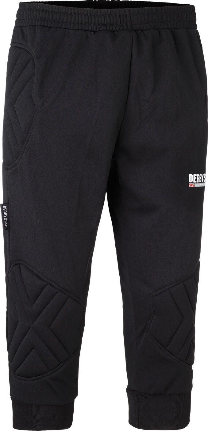 Derbystar Sven Pro 3/4 Torwarthose, schwarz, XL von Derbystar