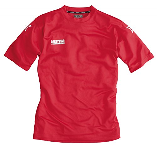 Derbystar T-Shirt, 128, rot, 6548128300 von Derbystar