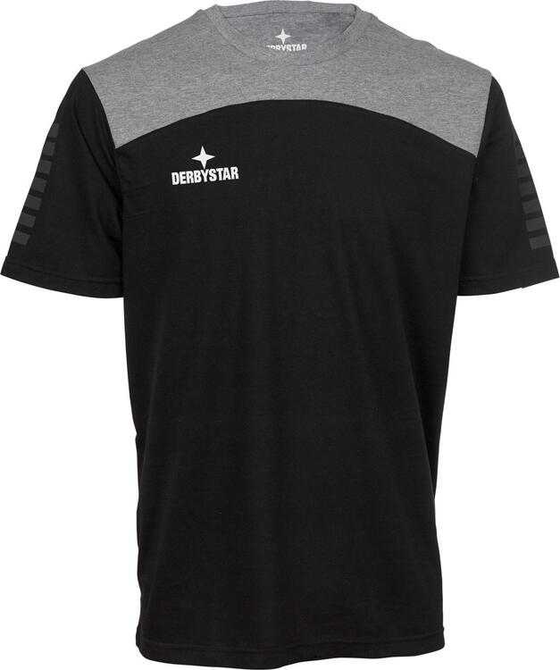Derbystar T-Shirt Ultimo v23 6080050290 schwarz grau - Gr. L von Derbystar