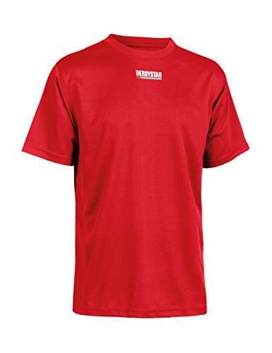 Derbystar Trainingsshirt Basic, 128, rot, 6050128300 von Derbystar