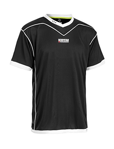 Derbystar Trikot Brillant Kurz, S, schwarz schwarz, 6000030220 von Derbystar