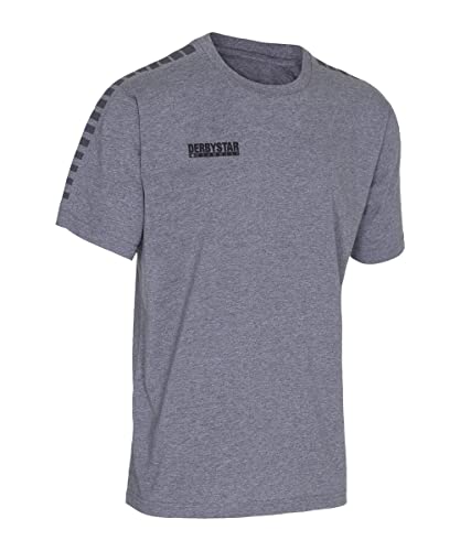 Derbystar Ultimo Unisex T-Shirt, grau, XXL von Derbystar