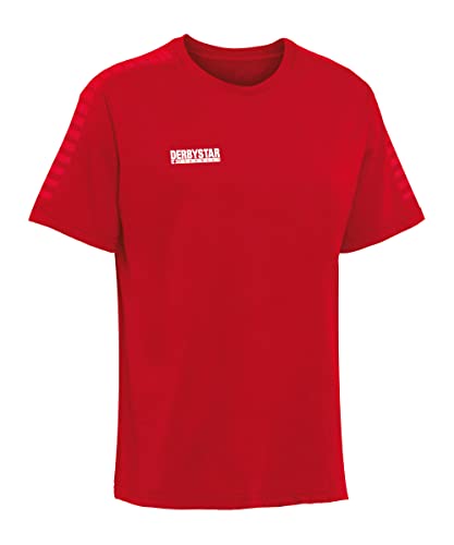 Derbystar Ultimo Unisex T-Shirt, rot, M von Derbystar