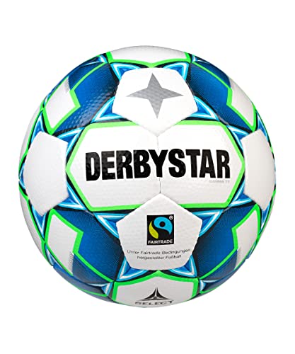 DERBYSTAR Unisex – Erwachsene Gamma TT Trainingsball, Weiss, 5 von Derbystar