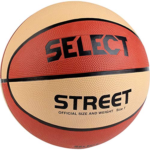 Derbystar Select Street Basketball Ball braun beige 6 von Derbystar