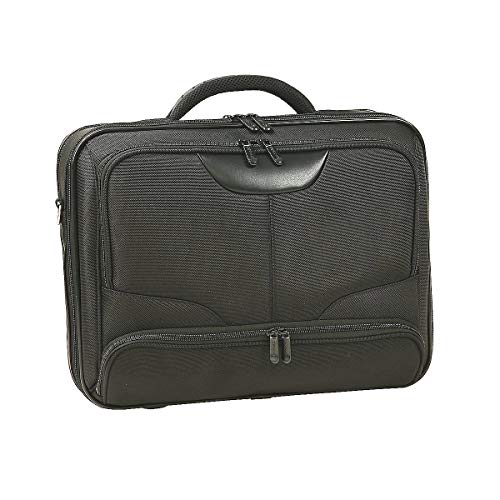 Dermata Business Aktentasche mit Laptopfach 44 cm schwarz von Dermata