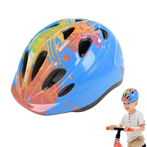 Derwrtup Helme Kinder,Kleinkindhelme | Skateboardhelme für Kinder - Fahrrad-Multisporthelme für Kleinkinder, Jugendliche und Kinder, Fahrradhelme, verstellbare Skateboard-Helme von Derwrtup