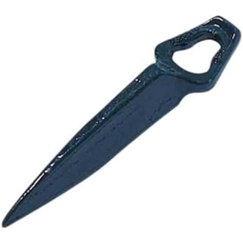 Kong Portos Hard-Piton geschmiedeter (NI-cr) Universal 7 Anker, Stahl (Silber), 75mm von Kong