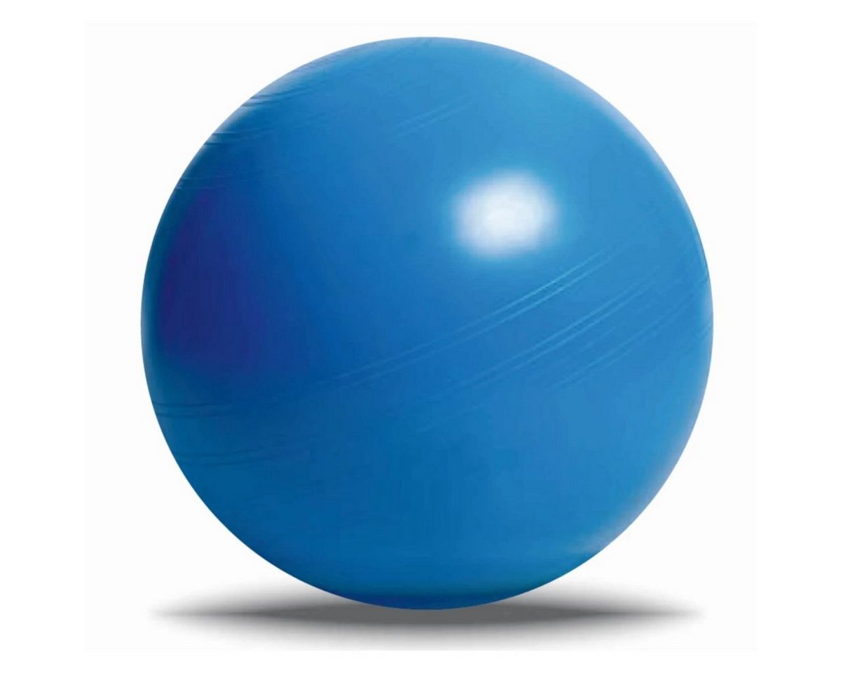 Deuser-Sports Gymnastikball Blue Ball Gymnastikball Sitzball groß Fitnessball L - 65 cm, Yogaball Balanceball - 65 cm L von Deuser-Sports