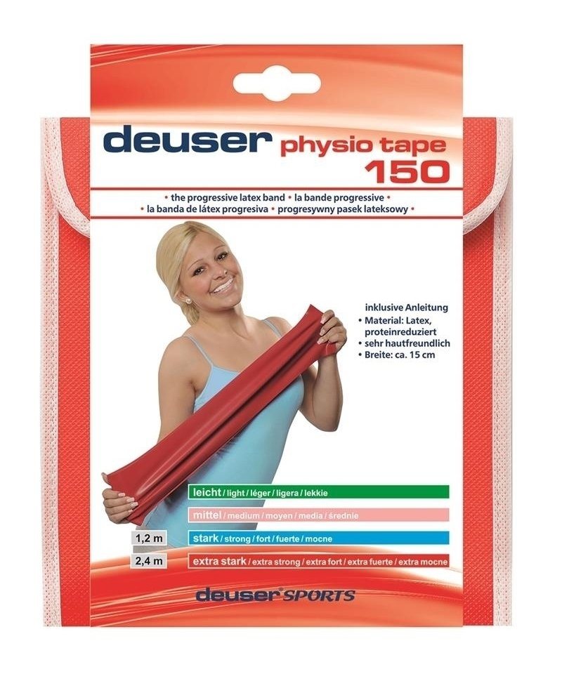 Deuser-Sports Gymnastikband Physio Tape rosa / mittel von Deuser-Sports