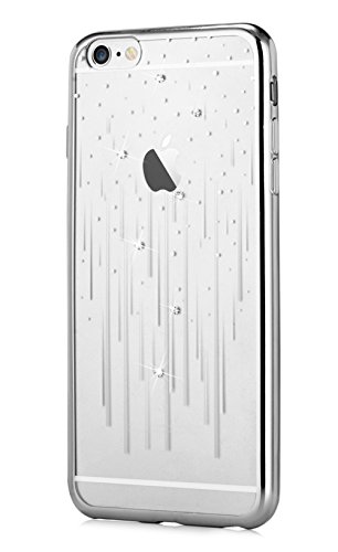 Devia BRA002421 Case Meteor iPhone 6/6S Ausweistasche, Silber von Devia