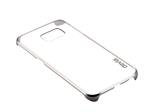 Devia BRA002468 Case Glimmer Samsung S7 Edge G935 Silver Ausweistasche, Silber von Devia