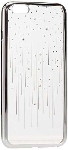 Devia BRA002730 Case Meteor iPhone 6/6S Plus Ausweistasche, Silber von Devia