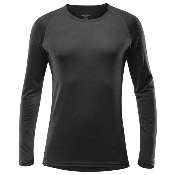 Devold - Breeze Shirt - Merinounterwäsche Gr L schwarz von Devold